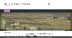 Desktop Screenshot of clubepicure.fr